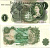 АНГЛИЯ 1 ФУНТ 1970-1977 ПОДПИСЬ J.B. PAGE Pick 374g бумага UNC (ПРЕСС) 7214-2-1-1
