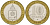 Россия 10 рублей 2008 ММД, Астраханская область KM 977 биметалл 4601-1215
