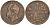 Италия 10 чентезимо 1866 H, Виктор Эммануил II (1861-1878) KM 11.3 медь    4144-145