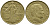Монако 10 сантимов 1978 Ренье III (1949-2005) KM 142 алюминиевая бронза 3334-1151