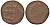Россия 2 копейки 1757 красный монетный двор, Елизавета Петровна (1741-1762) Биткин 391 медь 221-711