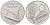 Италия 10 лир 1989 R, колосья, плуг KM 93 алюминий aUNC 4616-831
