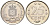 Нидерландские Антилы 25 центов 1981 Беатрикс (1980-2013) KM 11 никель 4169-413