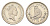 Гибралтар 5 пенсов 1994 KM 22.2 медно-никель UNC 4668-516