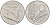 Италия 10 лир 1977 R, колосья, плуг KM 93 алюминий 259-127