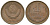 СССР 1 копейка 1986 Y 126a, Schon 75a латунь 4580-144