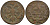 Россия деньга 1735 Анна Иоанновна (1730-1740) Биткин 327 медь 259-1257