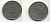 ГЕРМАНИЯ 5 ПФЕННИГОВ 1914 F, KM 11, J. 12 медно-никель 54-623