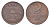 Латвия 2 сантима 1926 KM 2 бронза 4658-1151
