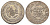 Турция 6 курушей 1808 (1835) AH 1223, Османская империя KM 603 серебро 1515-1514