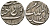 Индия, Хайдарабад 1/4 рупии 1877 AH 1294 Y 15 серебро 441-234