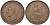 Великобритания 1 пенни 1939 Георг VI (1936-1952) KM 845, Spink 4114 бронза 4574-131