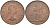 Великобритания 1 пенни 1967 Елизавета II (1952-2022) KM 897, Spink 4157 бронза 4574-321